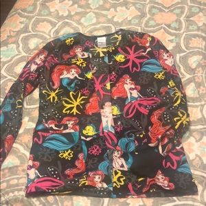 Little Mermaid Scrub Jacket 🐠